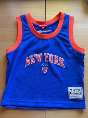 New York Knicks Mitchell & Ness Mesh Basketball Jersey Women XS Hardwood Classic